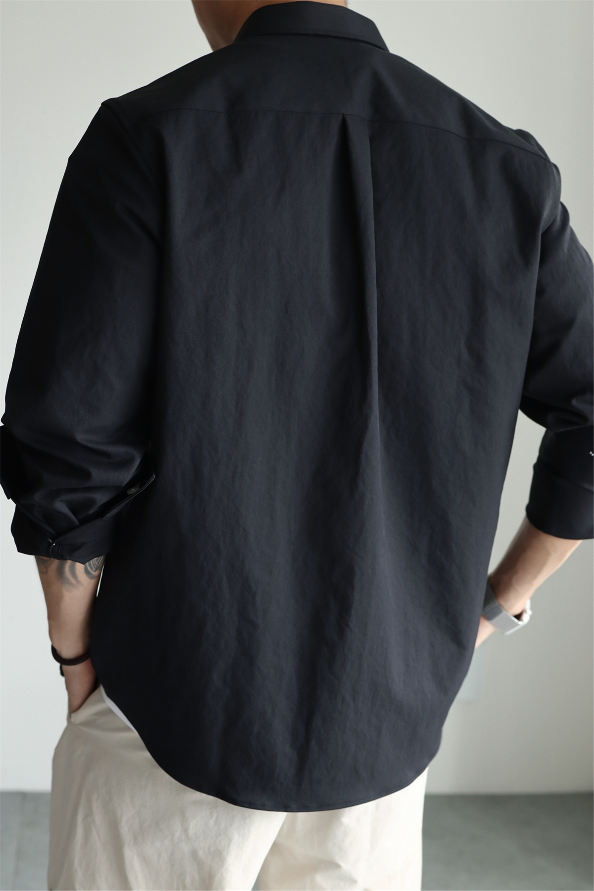 Enzyme-Washed Utility Shirt