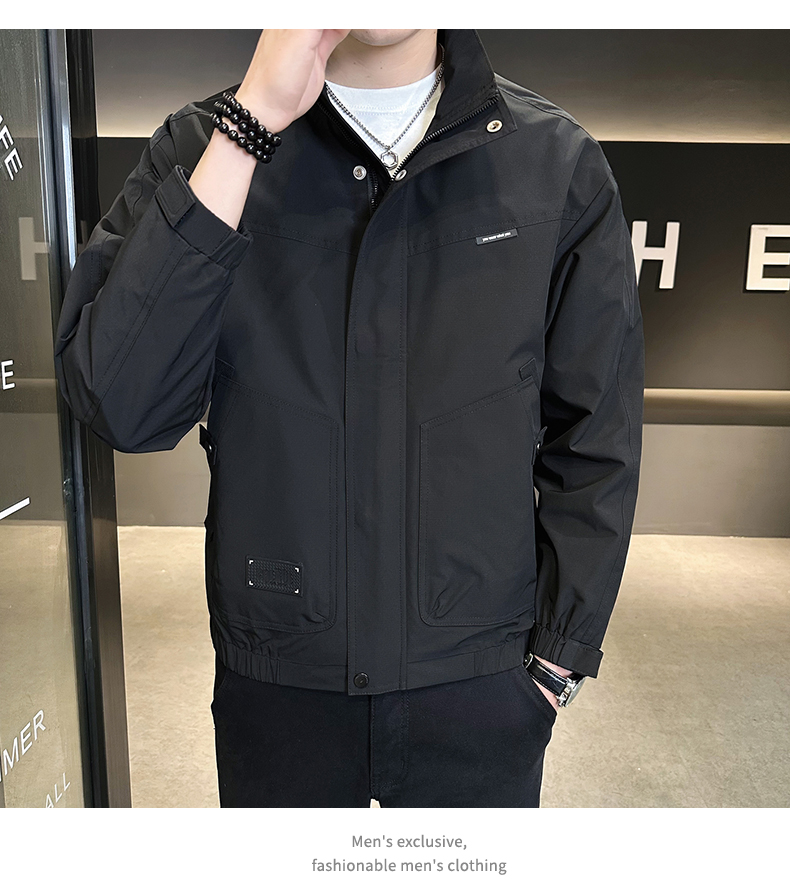 Windproof Stand-Collar Jacket