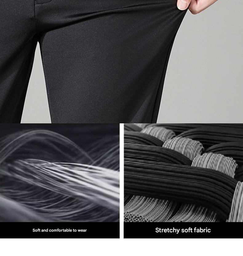 Free-Ironing Stretch Trousers