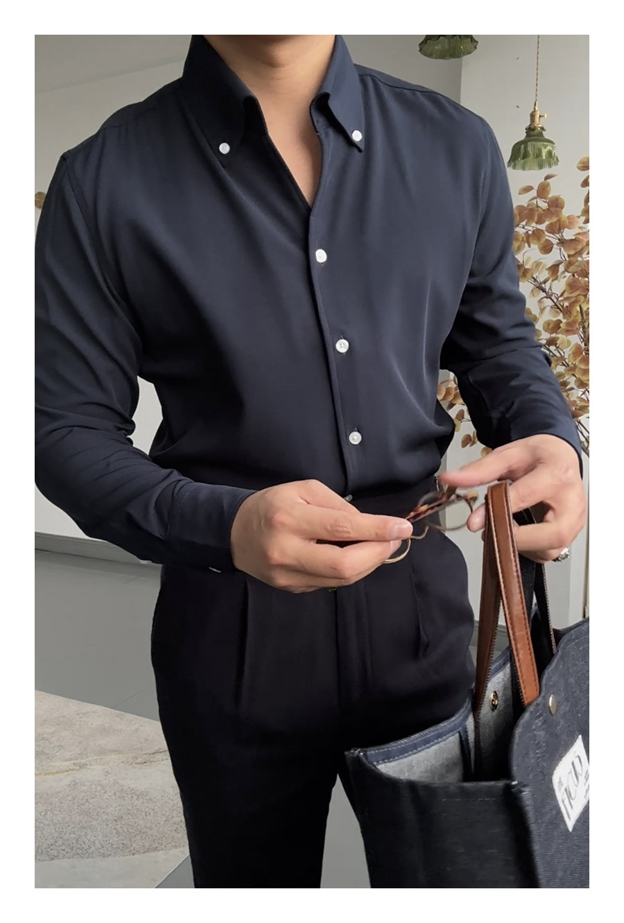 MONSEN Suitory Slim, Easy-Care Shirt in Performance Blend product image