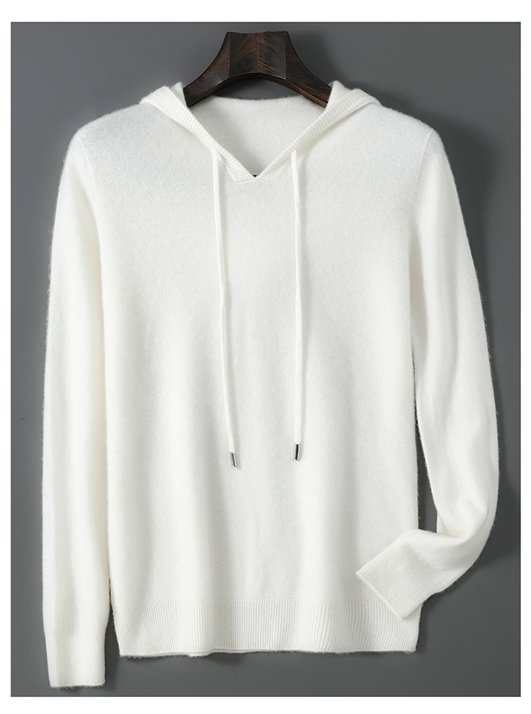 AW 100% Wool Knit Hoodie