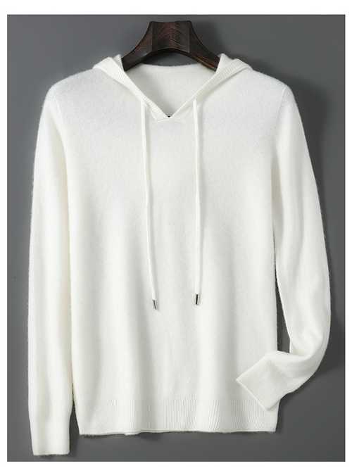 AW 100% Wool Knit Hoodie