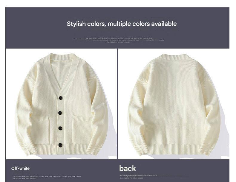 Lightweight V-Neck Knit Cardigan