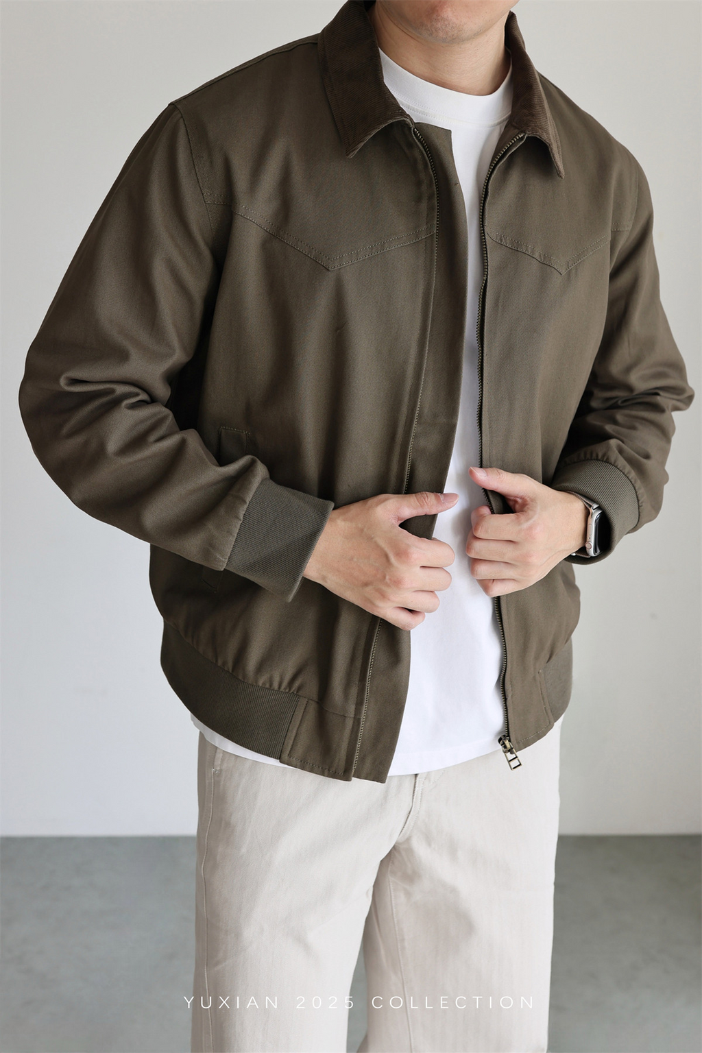 MONSEN Suitory Washed Cotton Twill Jacket product image