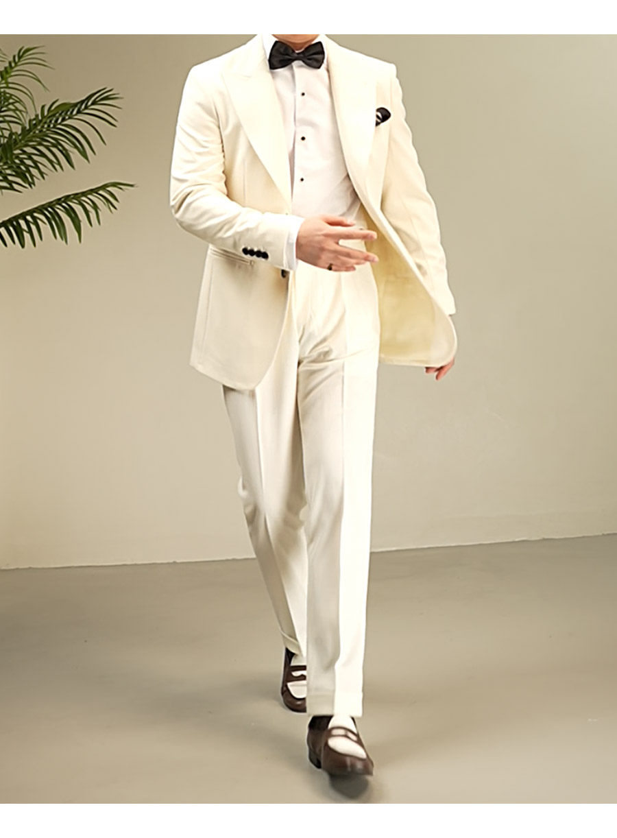 MONSEN Suitory Non-Iron Two-Button Blazer in Performance Blend product image