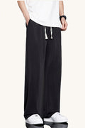 MONSEN Suitory Ice-Silk Summer Pants in Silk Blend front view