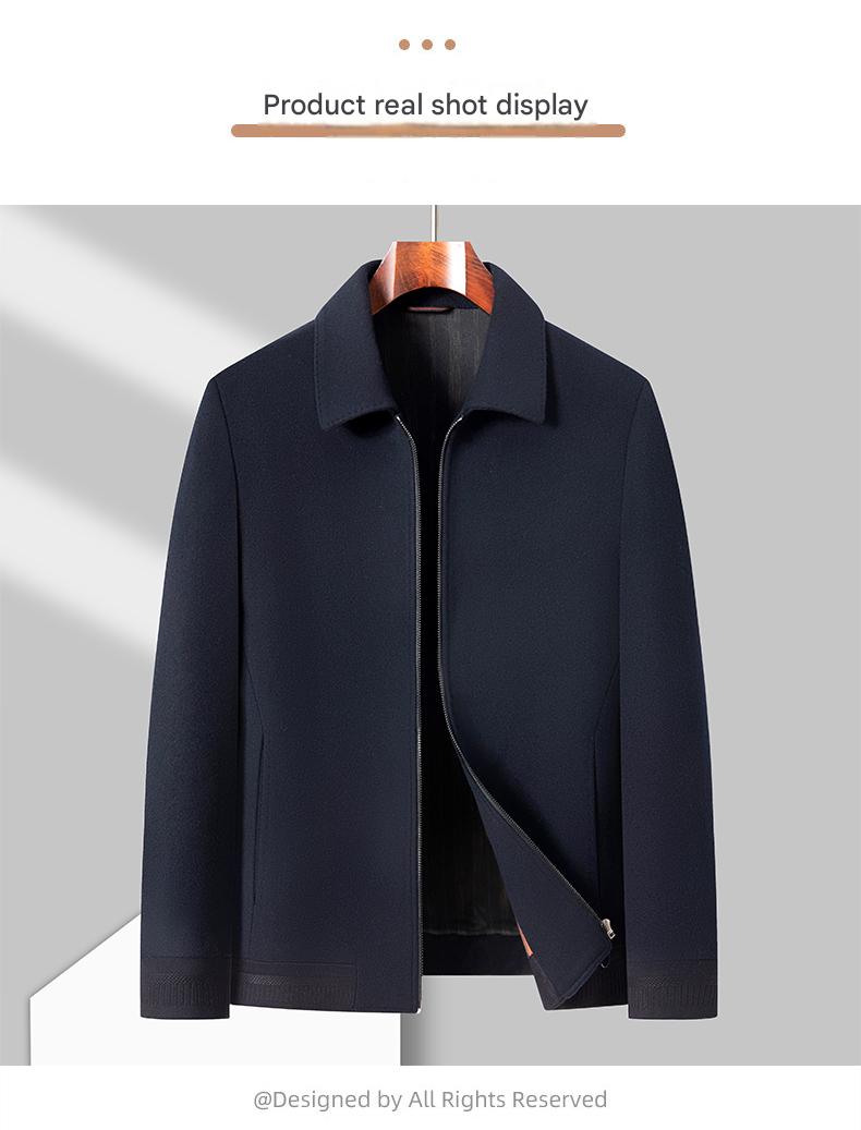 100% Wool Double-Faced Short Coat