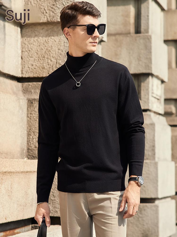 Slim Clean turtleneck sweater