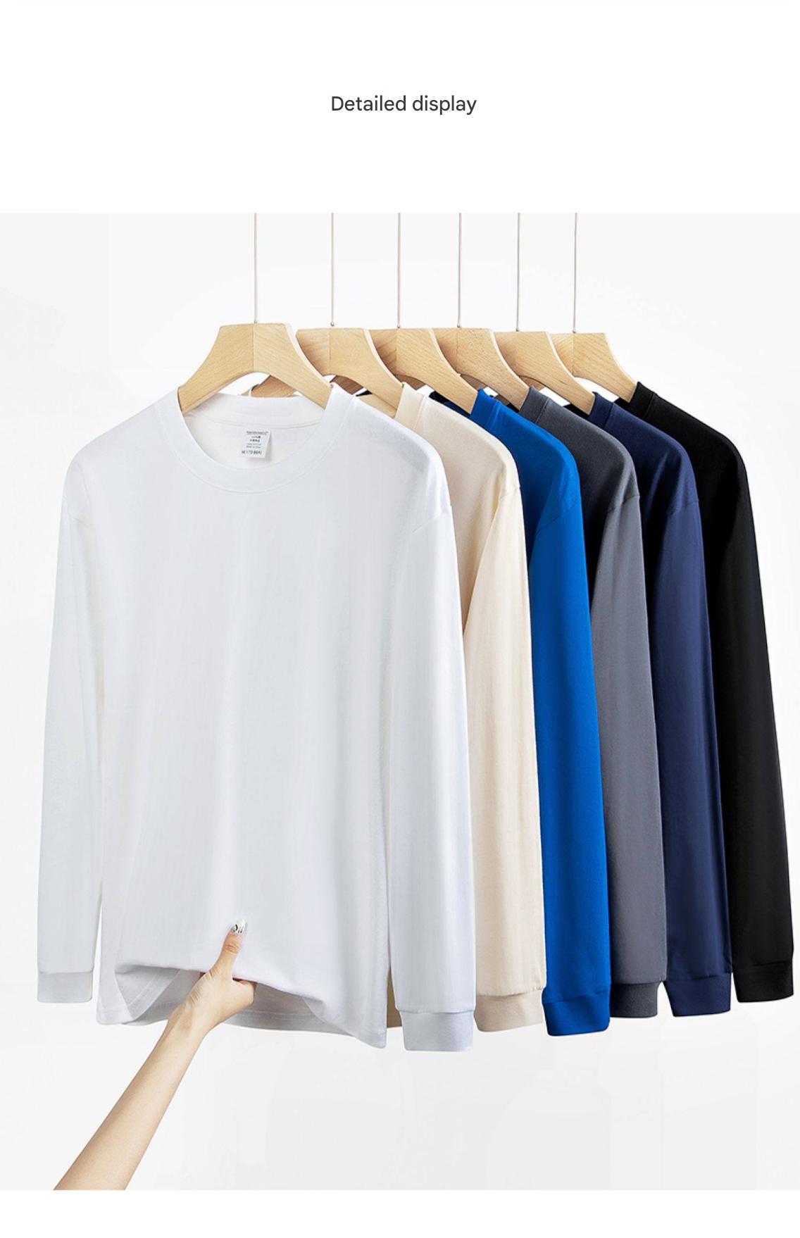 Heavyweight Cotton Long Sleeve Tee