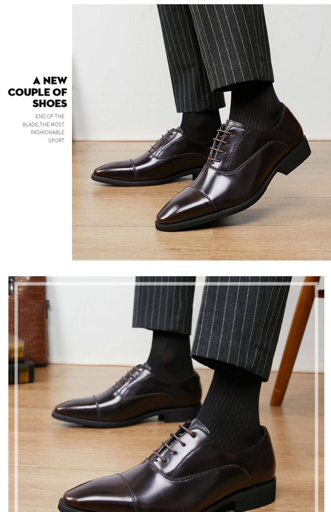 MONSEN Suitory Patent Oxford Shoes product image