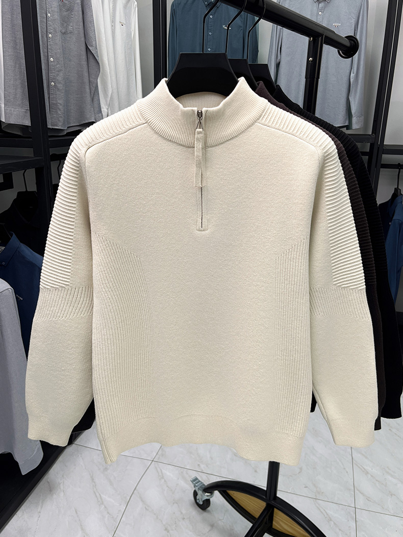 AW Mock-Neck Sweater