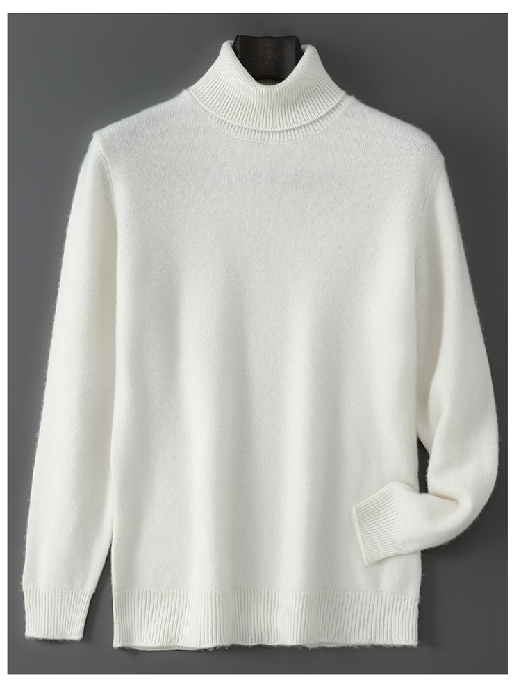 100% Wool Turtleneck Sweater 1