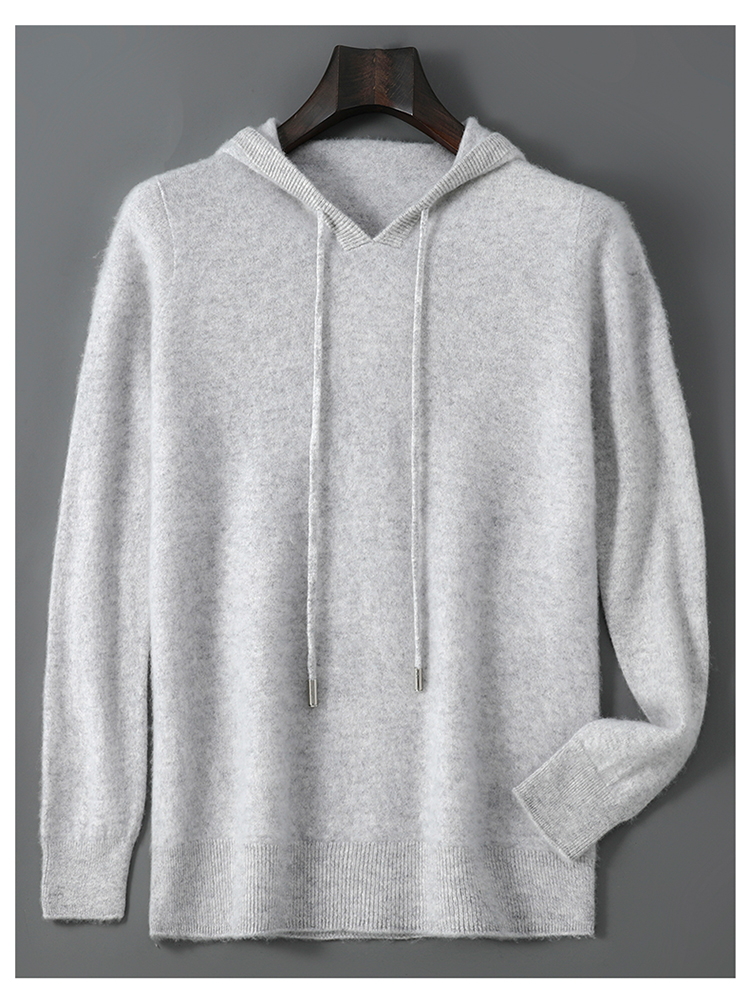 AW 100% Wool Knit Hoodie