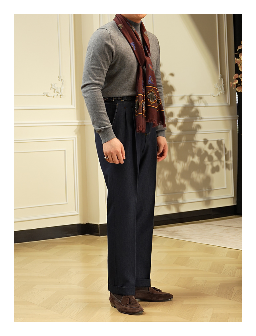 Half-Mock Knit Sweater