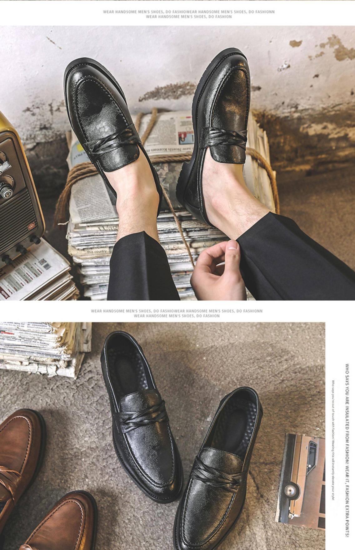 MONSEN Suitory British-Style Business-Casual Loafers product image