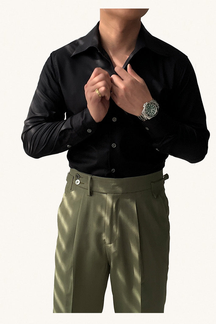 MONSEN Suitory Non-Ironing Bamboo-Blend Shirt in Bamboo Blend product image