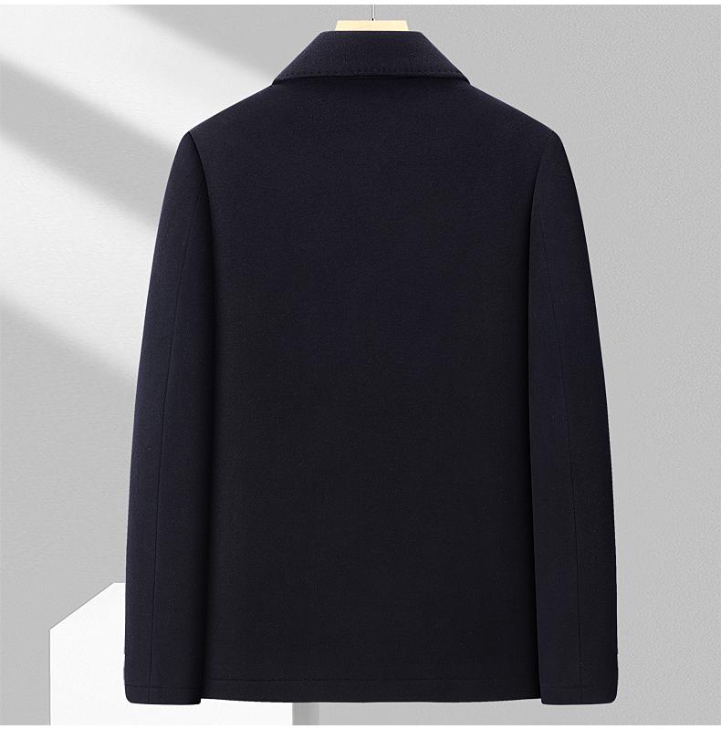 100% Sheep-Wool Lapel Jacket