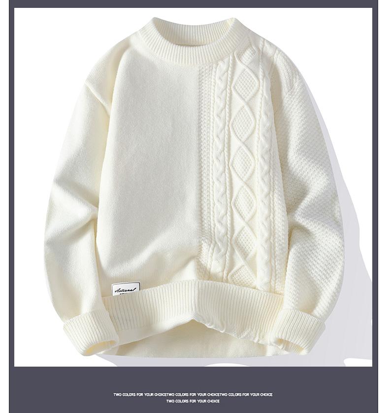 Lazy-Slim Cable Sweater