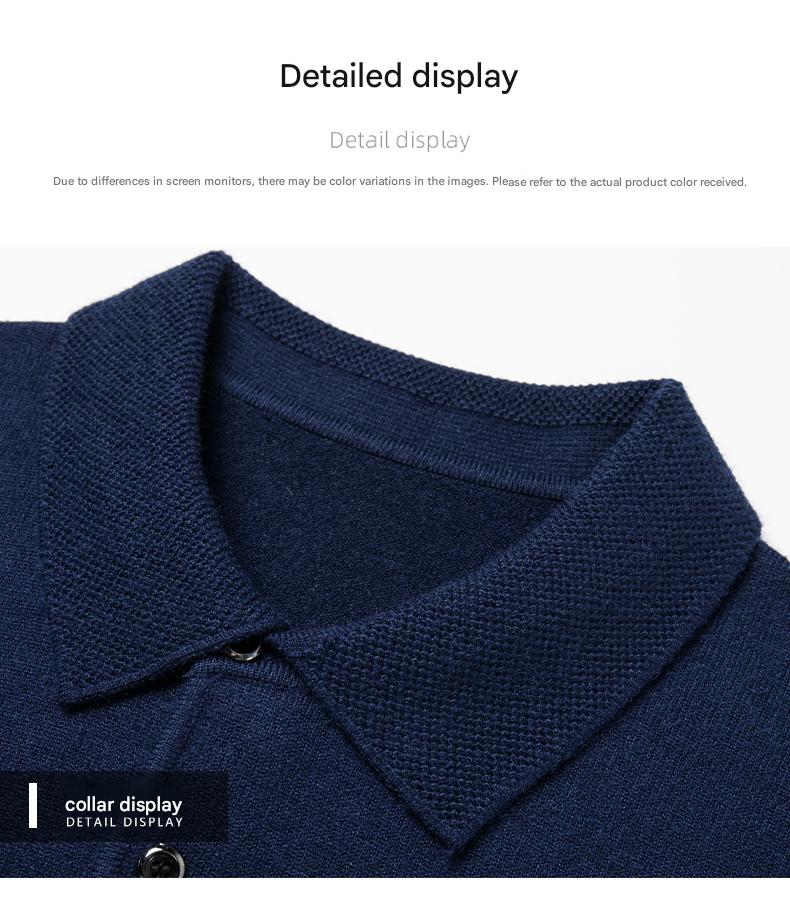 AW Solid Polo Knit