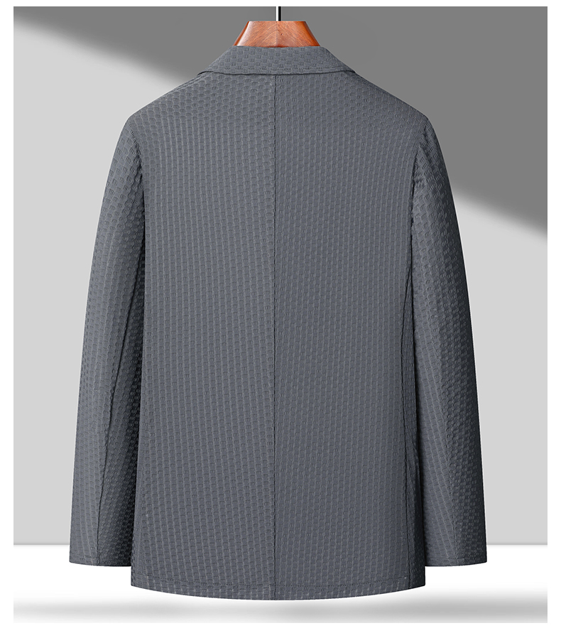 Summer Seersucker Stretch Blazer