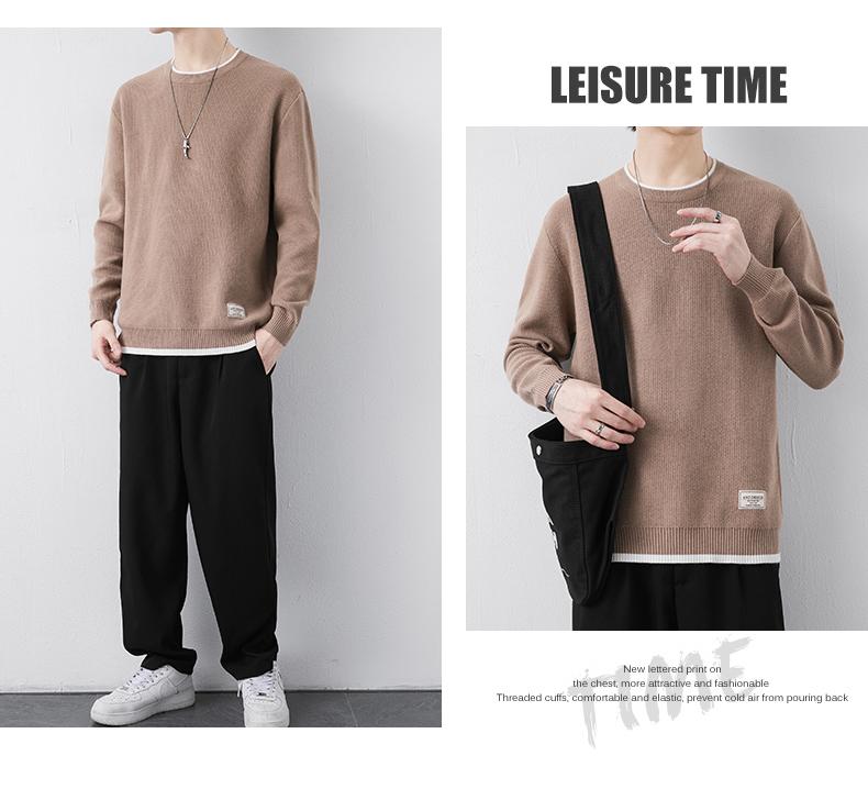 Lightweight Wool Crewneck Sweater