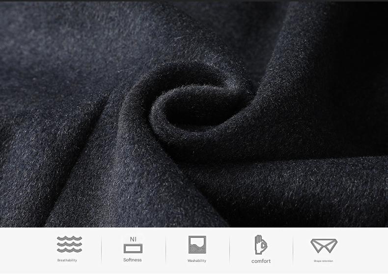 Mid-Length Wool Coat