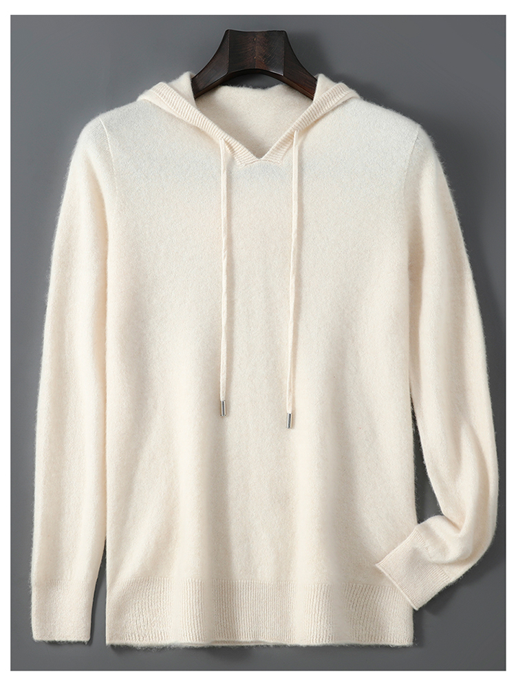 AW 100% Wool Knit Hoodie