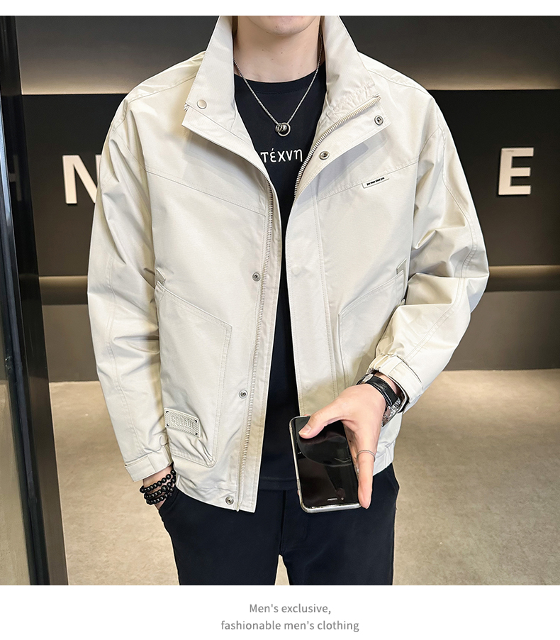 Windproof Stand-Collar Jacket