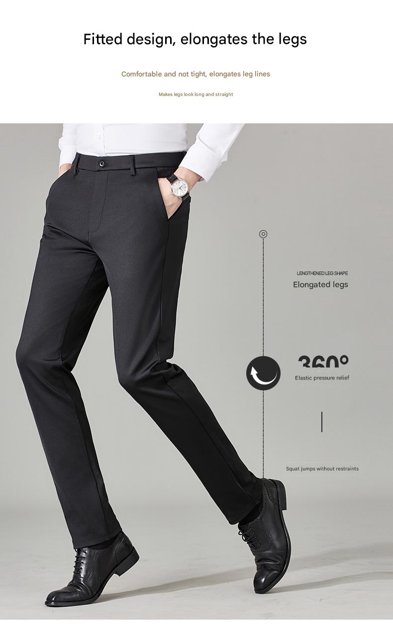Free-Ironing Stretch Trousers