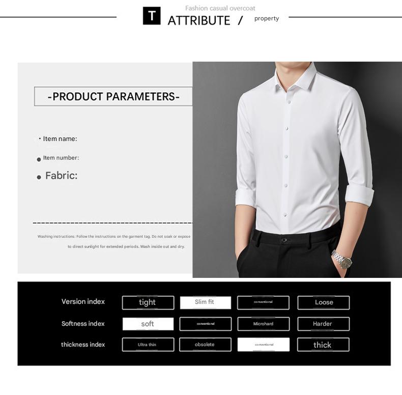 High-Stretch Non-Iron Shirt