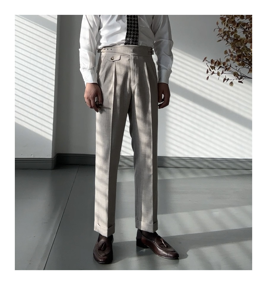High-Waist Trousers