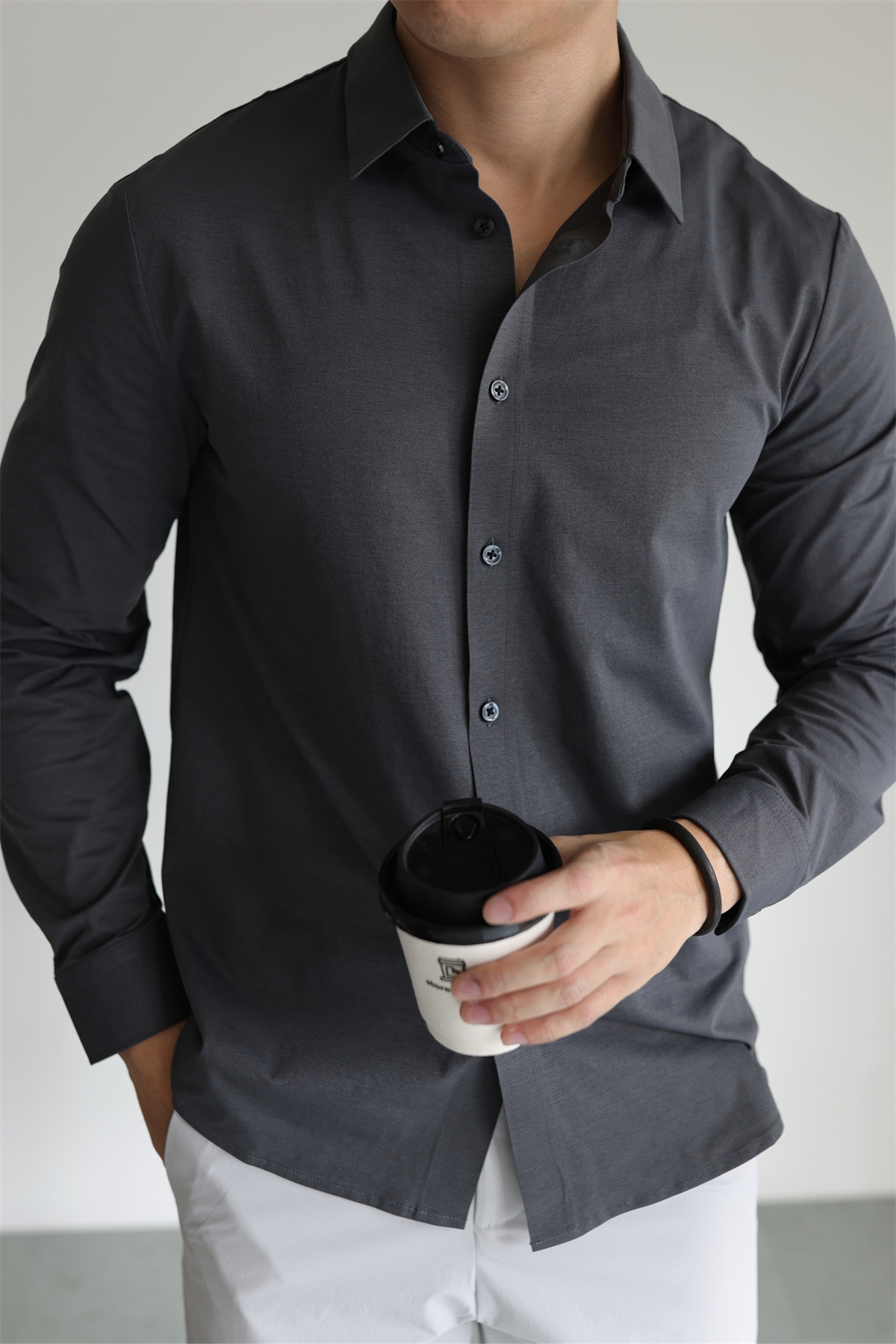 MONSEN Suitory Non-Iron Quick-Dry Shirt in Performance Blend product image