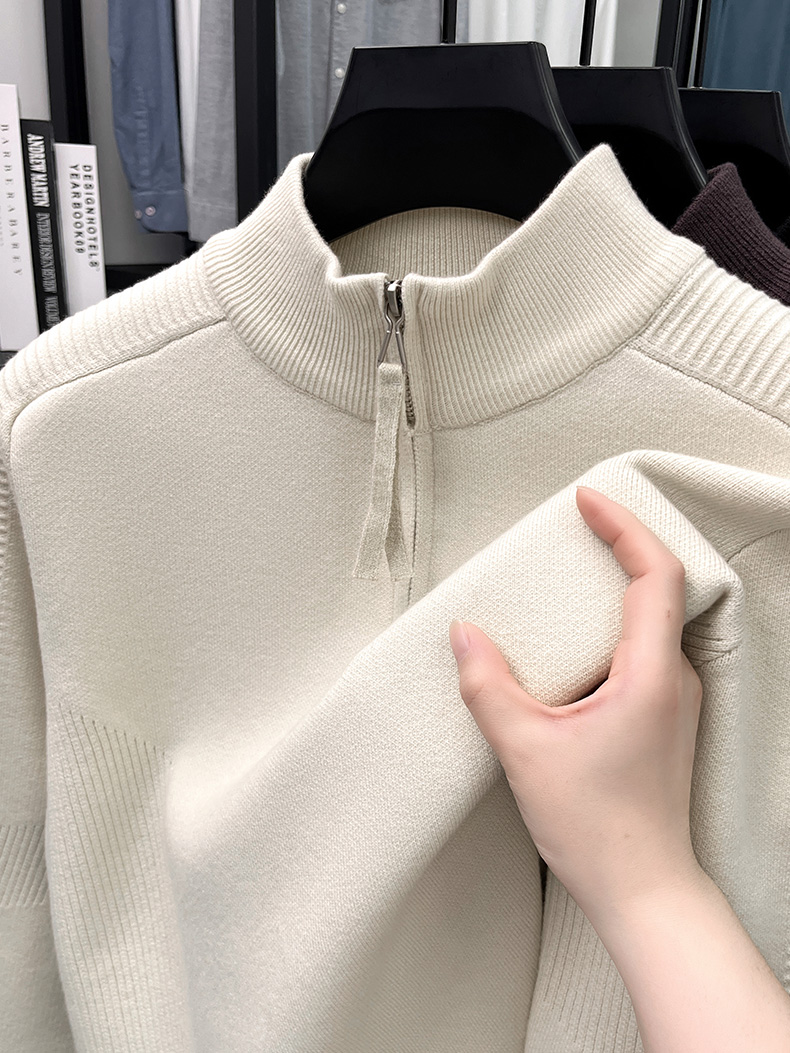 AW Mock-Neck Sweater