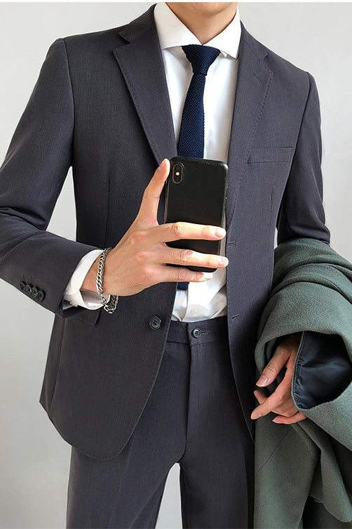 MONSEN Suitory Modern Fit Two-Piece Casual Suit in Performance Blend product image