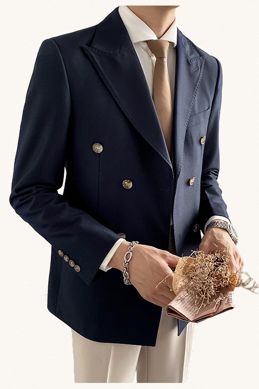 MONSEN Suitory Double-Breasted Slim Blazer in Performance Blend product image