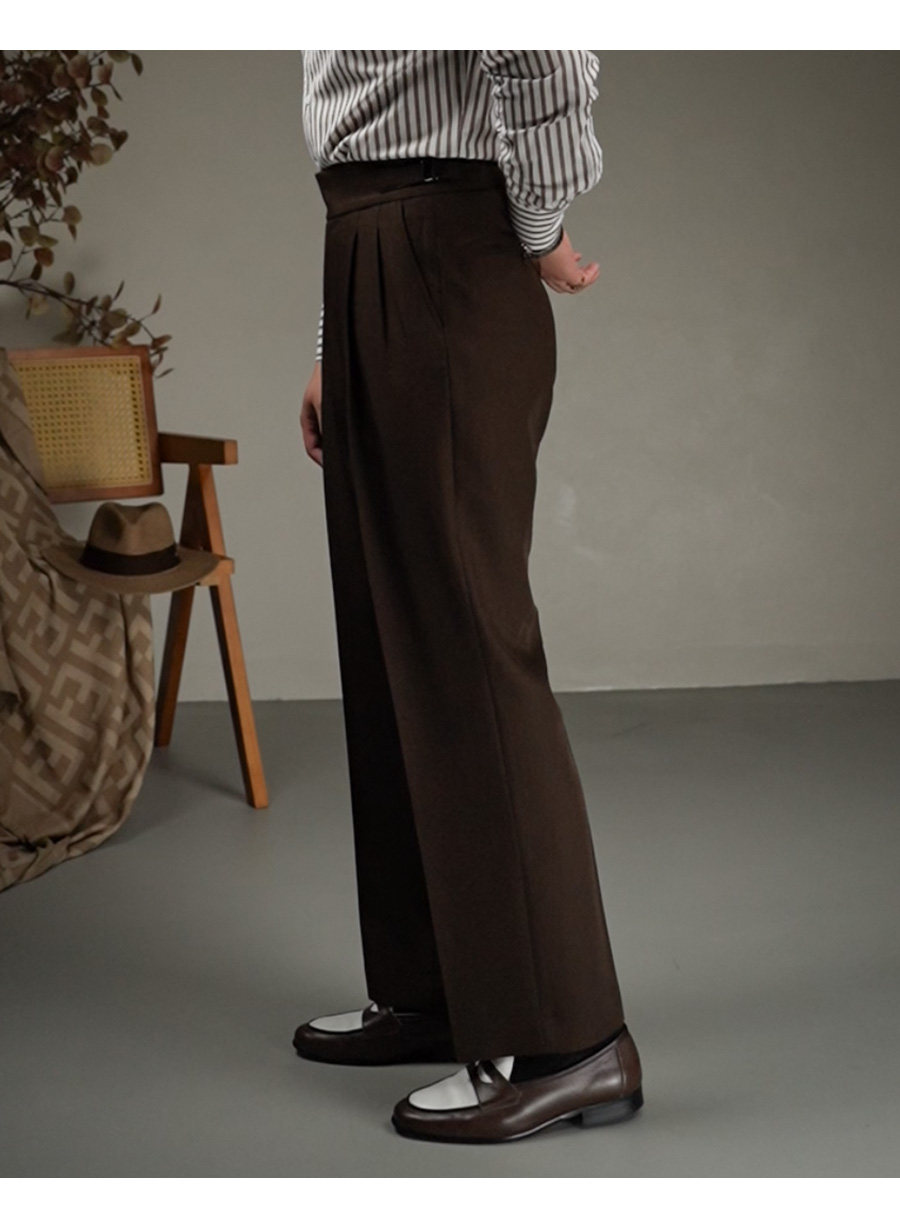 MONSEN Suitory High-Waisted Trousers in Performance Blend product image