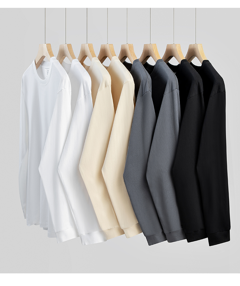 Heavyweight Cotton Long Sleeve Tee