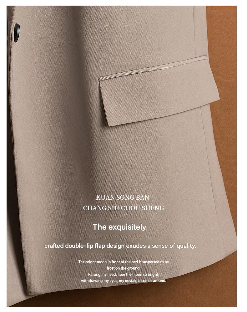 MONSEN Suitory High-Drape Relaxed Blazer in Performance Blend product image