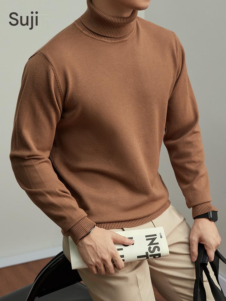 Slim Clean turtleneck sweater