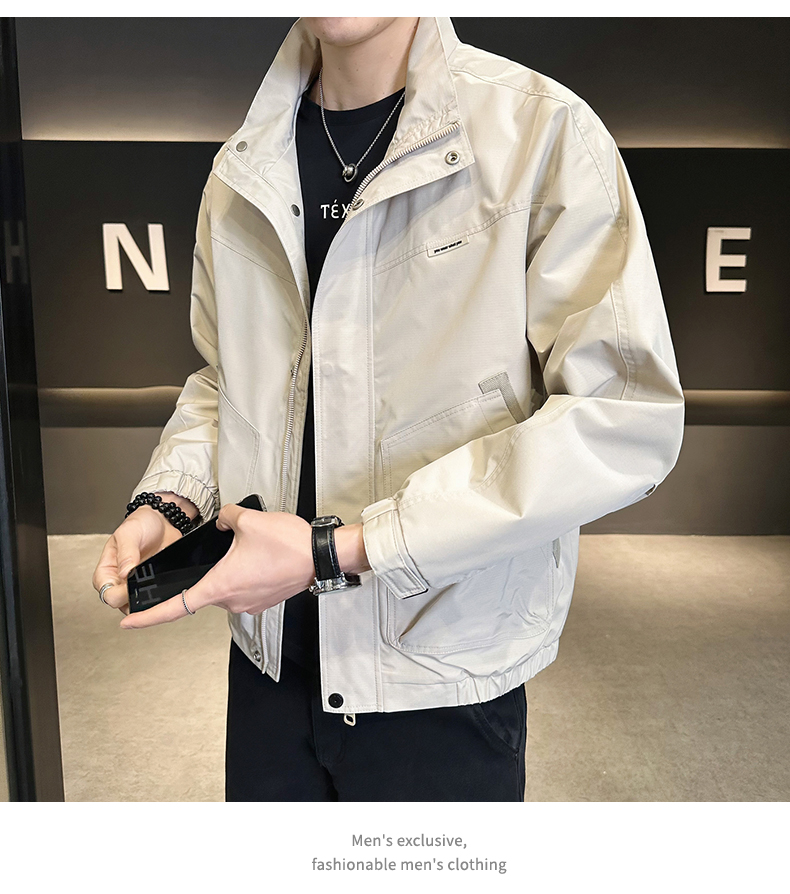 Windproof Stand-Collar Jacket