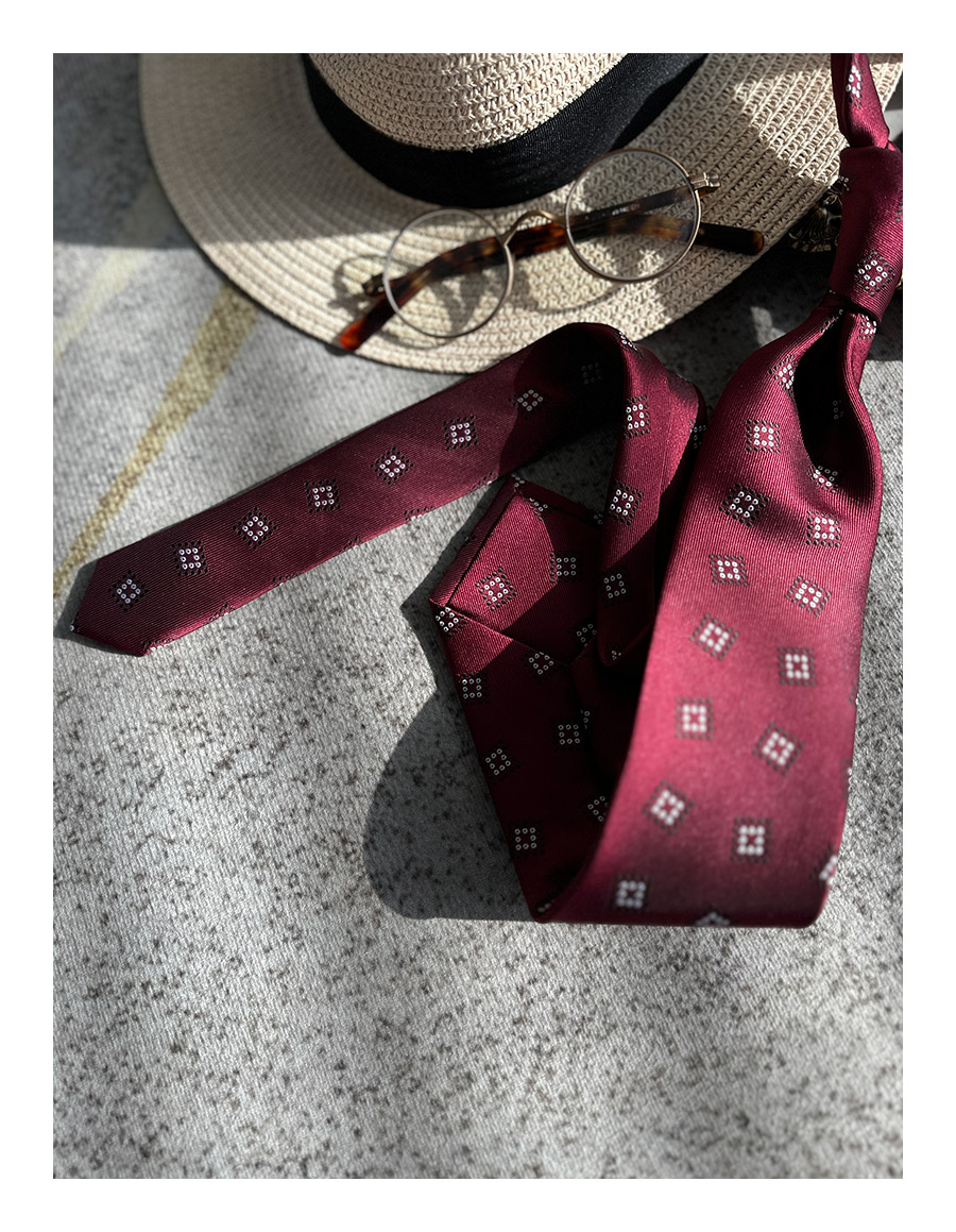 MONSEN Suitory Italian-Style Dress Tie in Silk Blend product image