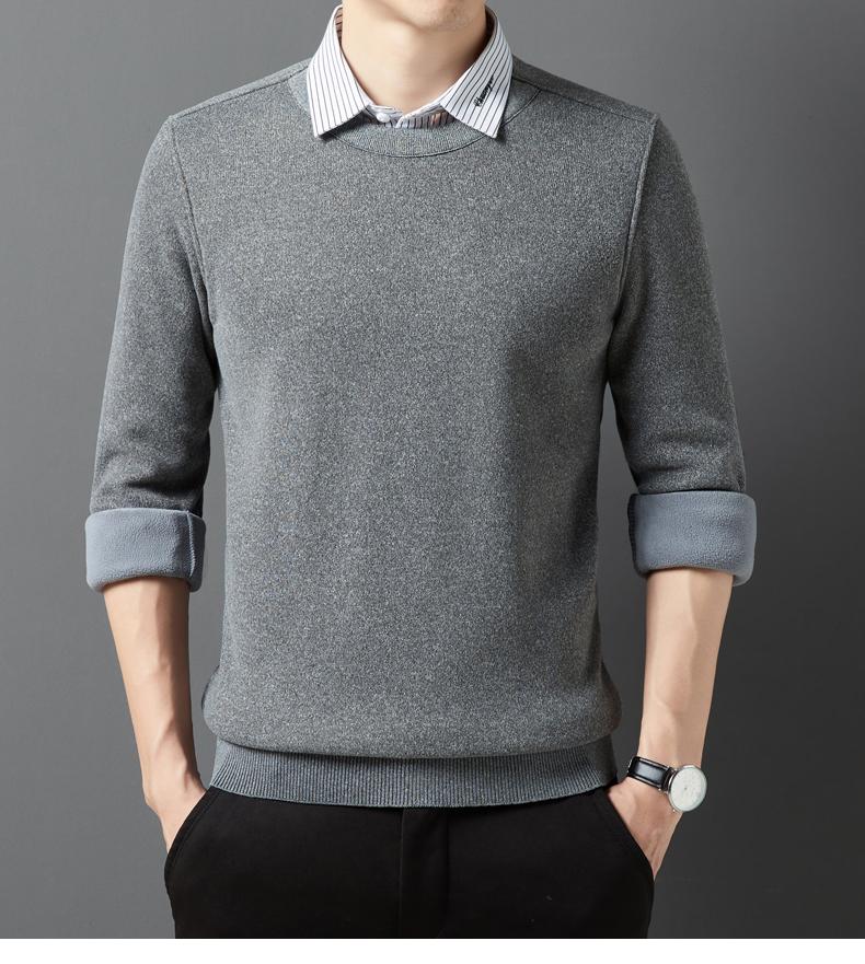 Fake Two-Piece Sweater