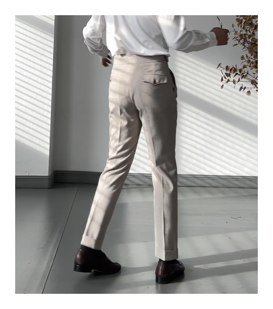 High-Waist Trousers