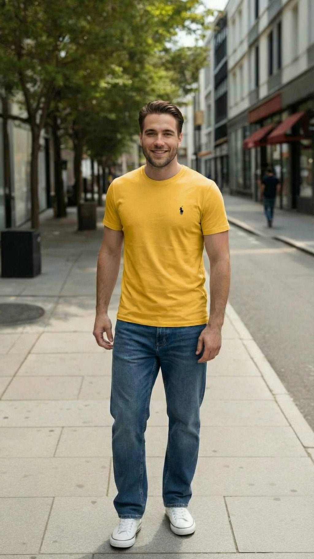 MONSEN Suitory 100% Cotton Crewneck T-Shirt product image