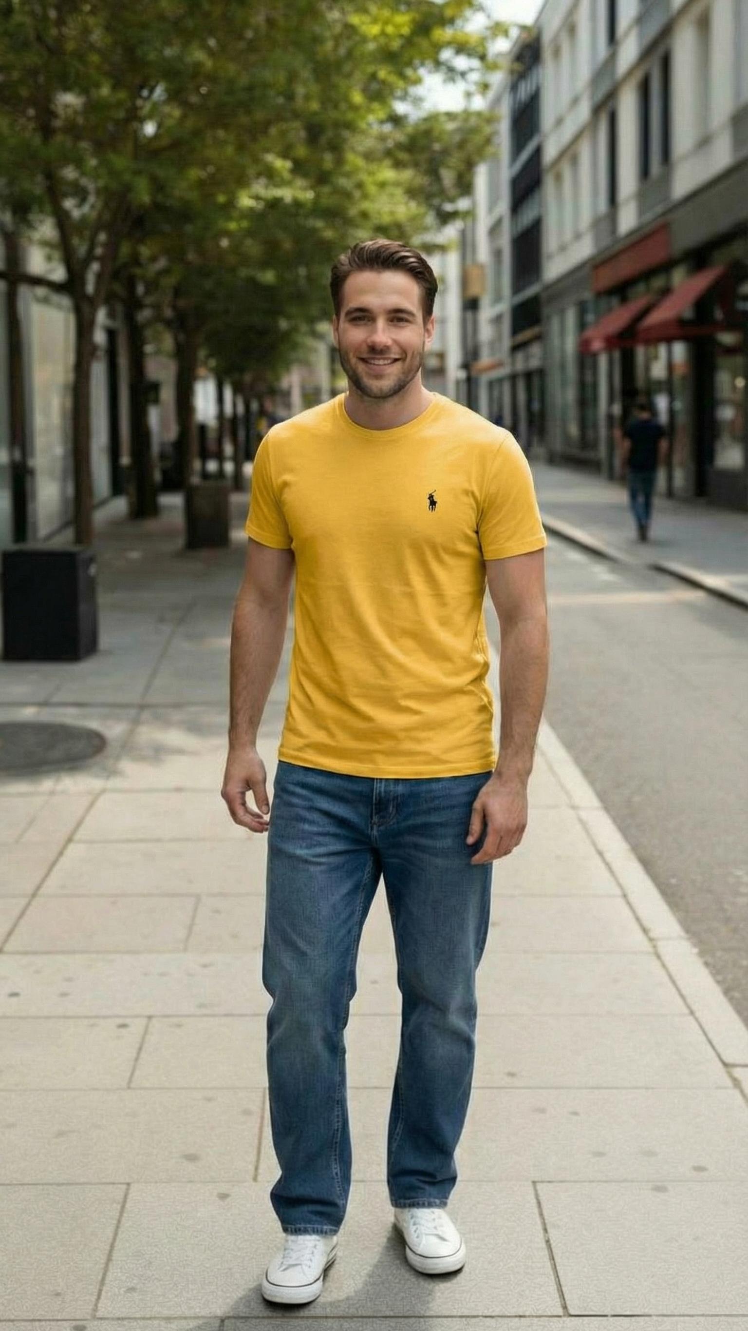 MONSEN Suitory 100% Cotton Crewneck T-Shirt product image