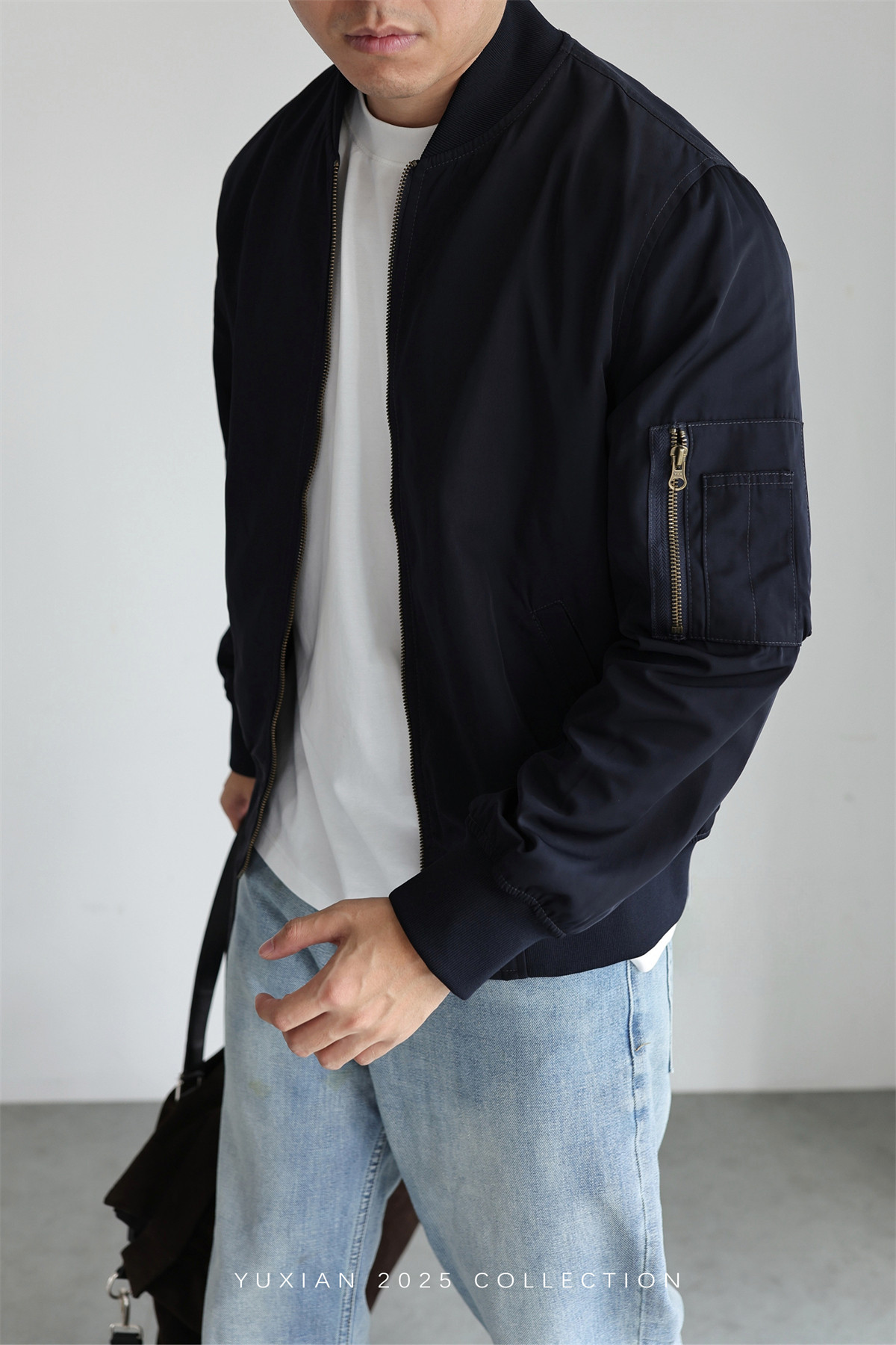 MONSEN Suitory Lightweight MA-1 Flight Jacket in Performance Blend product image