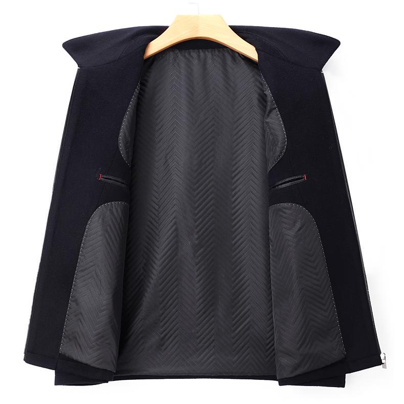 100% Sheep-Wool Lapel Jacket