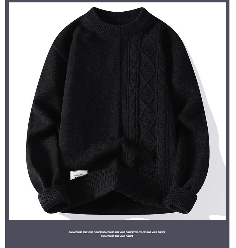 Lazy-Slim Cable Sweater