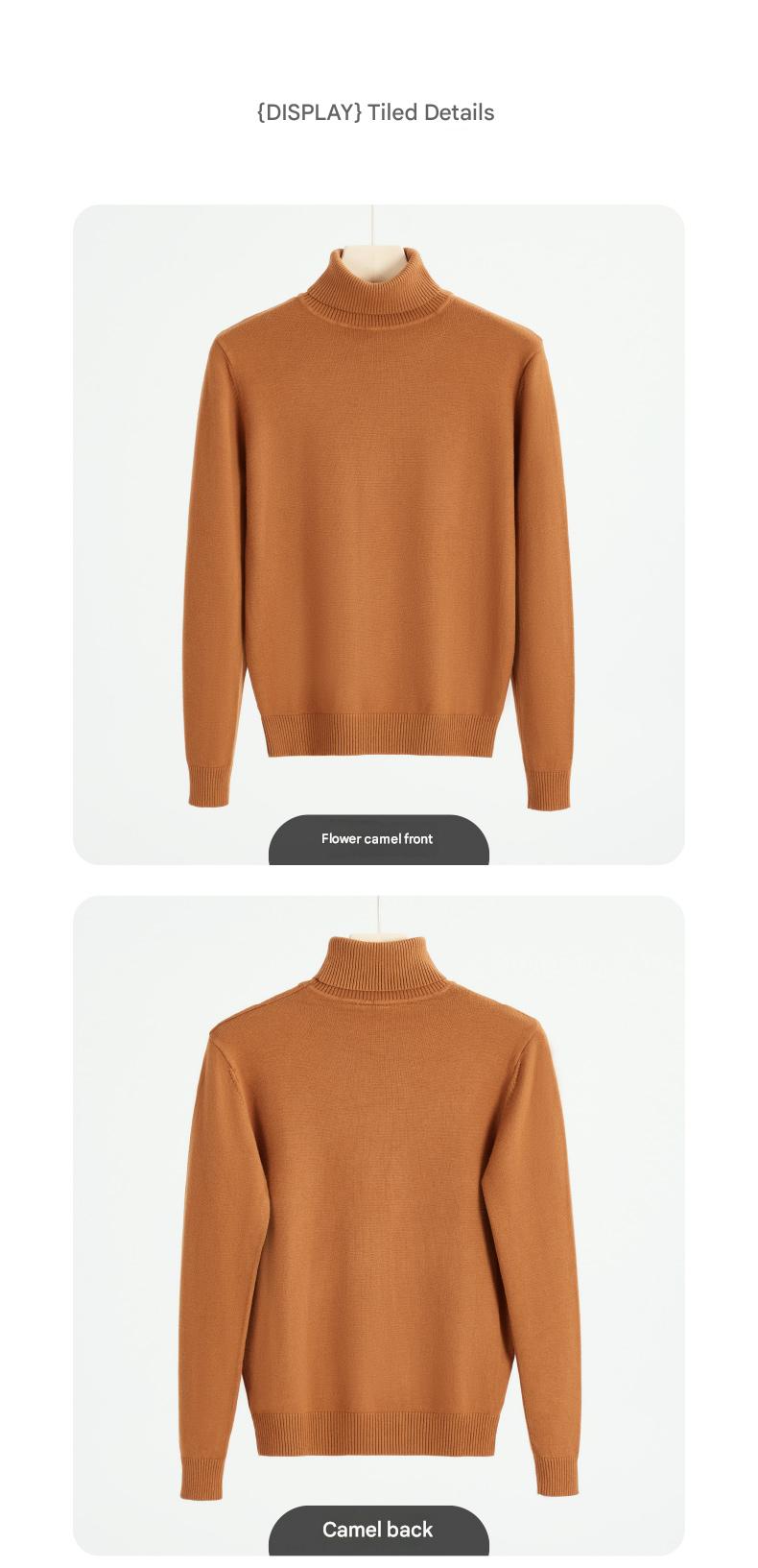 Slim Clean turtleneck sweater