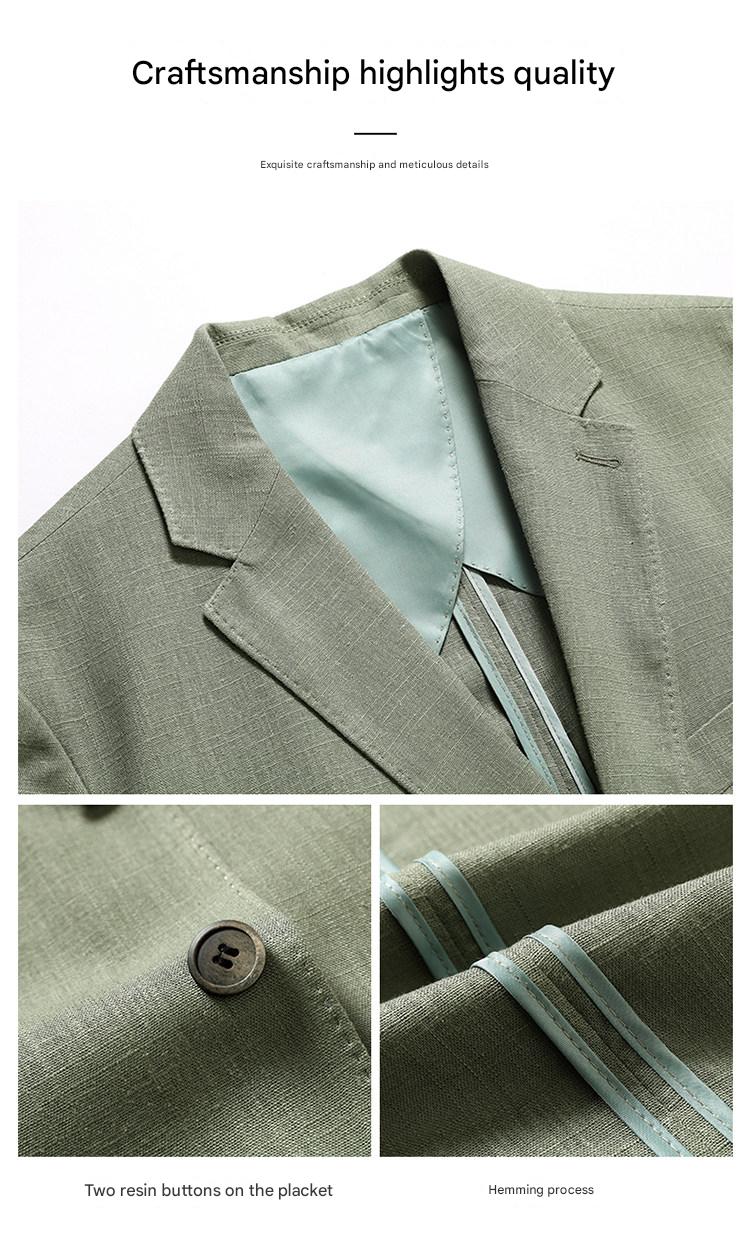 MONSEN Suitory Tencel-Linen Lightweight Blazer product image